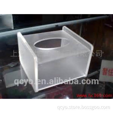 shenzhen supplier unique design flower tissue box made in china
